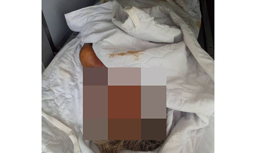 Thi thể người đàn ông nước ngoài hiện vẫn còn nằm tại nhà xác ở Phú Quốc. Ảnh trên Facebook