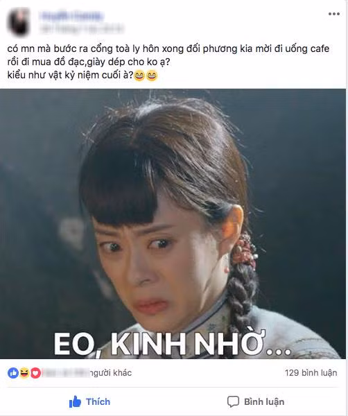 Vua ly hon, loi de nghi 