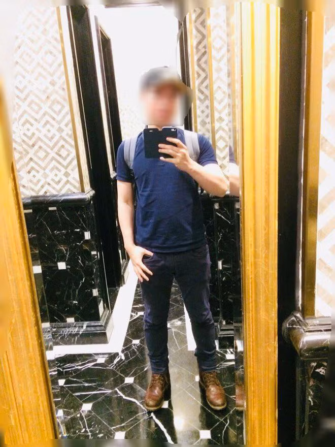 Ảnh chàng trai cần xác minh “danh tính” do nữ chính đăng tải. Ảnh chụp màn hình.