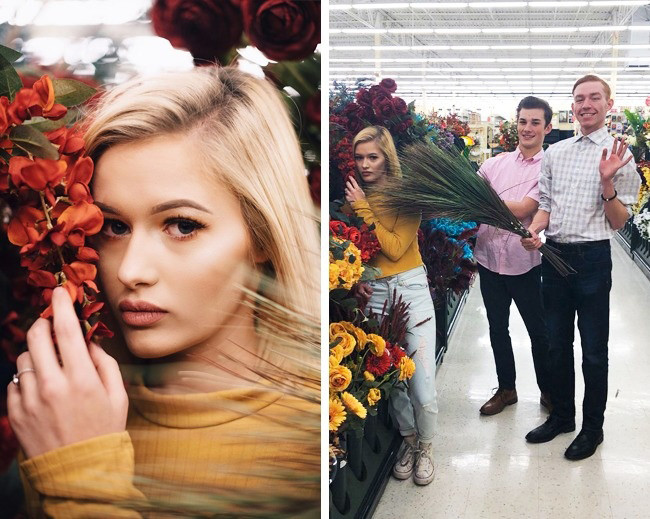 Hậu trường sống ảo khá vất vả đấy.