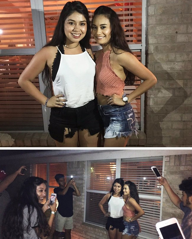 Để có bức ảnh đẹp cần phải có đội hậu cần có tâm.