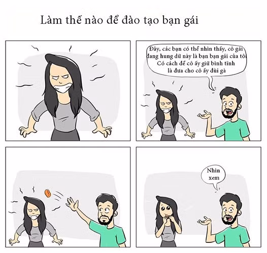 Cách để con gái nghe lời nhất chính là dùng đồ ăn.