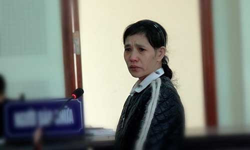 Bị cáo Nguyễn Thị Thanh.