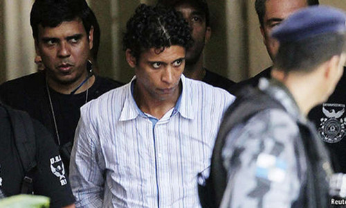 Trùm mafia Lopes Antonio Francisco Bonfim Lopes khi bị bắt.