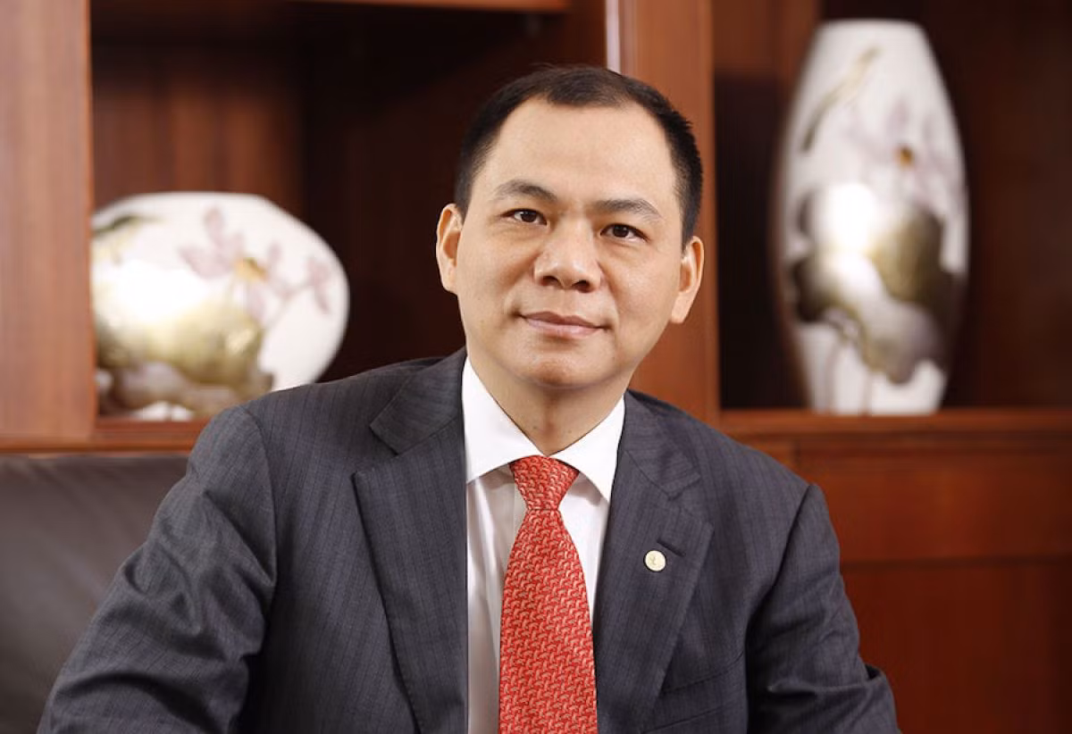Tỷ phú USD Phạm Nhật Vượng.