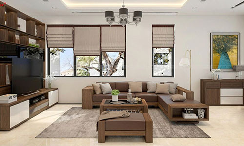 Cach bo tri phong khach hop phong thuy de gia chu don mua tai loc