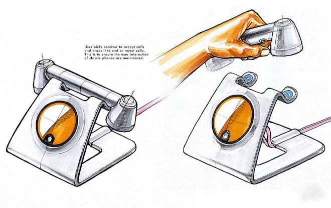 Những hình ảnh của bản concept còn cho thấy nút Home có thể chứa tính năng quét vân tay, một đặc điểm mà bạn thường bắt gặp trong thế giới smartphone (điện thoại thông minh).