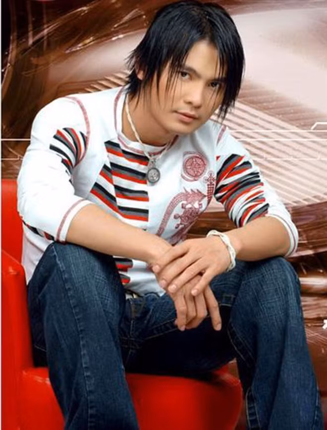 Lâm Hùng thời mới vào nghề.