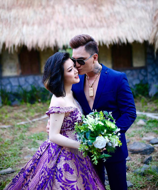 “Ong vua hoi cho” Lam Chan Huy gay soc khi bat ngo cuoi vo-Hinh-2