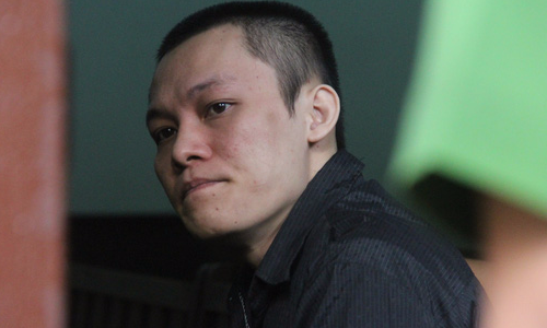 Bị cáo Bạch Hồng Khương tại phiên tòa.