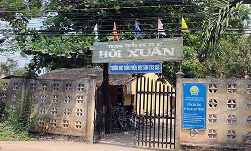 Trường THCS Hội Xuân (huyện Cai Lậy).