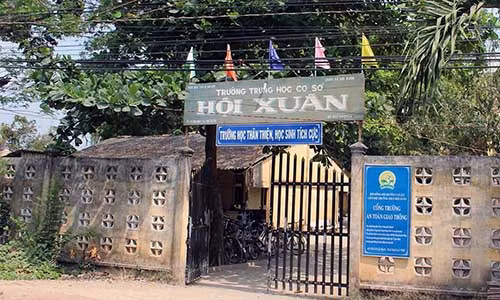 Trường THCS Hội Xuân (huyện Cai Lậy).
