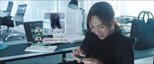 Đào Phương Anh vào vai cô nàng cá tính đã hiểu lầm nên tặng Thái Hòa chiếc áo ngực.