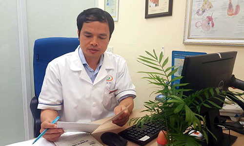BS Nguyễn Bá Hưng - Trưởng khoa Nam học, bệnh viện Nam học & Hiếm muộn Hà Nội.