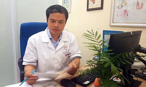 BS Nguyễn Bá Hưng - Trưởng khoa Nam học, bệnh viện Nam học & Hiếm muộn Hà Nội.