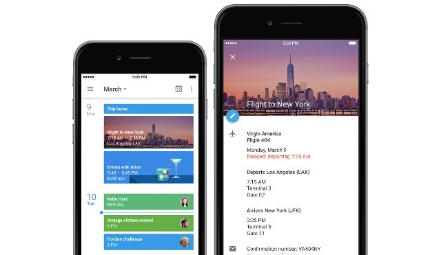 Lịch Google - Ứng dụng lấy dữ liệu từ Google, Facebook và iCloud và trình bày thông tin trực quan hơn so với ứng dụng mặc định của Apple. Nửa trên của màn hình hiển thị thời gian theo tháng và nửa dưới sẽ hiển thị những công việc bạn cần làm tiếp theo. Nó cho thao tác sử dụng rất thuận tiện và đơn giản.