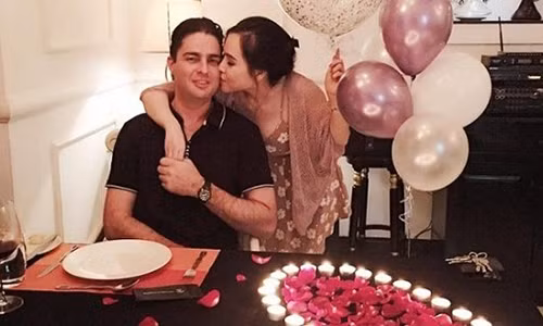 Trương Phương công khai bạn trai Tây từ năm 2016.