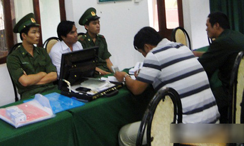 Bộ đội Biên phòng Quảng Trị đấu tranh với tội phạm ma túy.