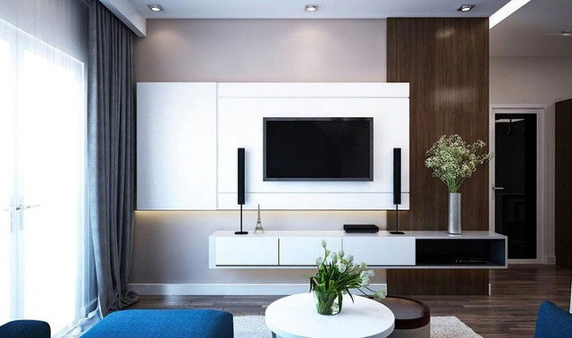 Để tiết kiệm diện tích, bạn nên bố trí bộ bàn ghế sofa và bàn ăn về hai phía để lấy không gian đi lại trong nhà.