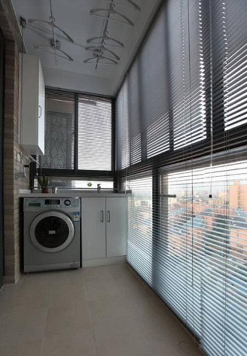 Không gian giặt và phơi quần áo.