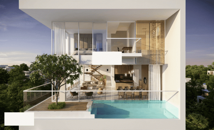 Được biết, tại Serenity Sky Villas, giá nhà dao động từ khoảng 8 tỷ VND cho một căn hộ một phòng ngủ đến 32 tỷ cho một căn hộ bốn phòng ngủ và 64 tỷ cho một căn hộ thông tầng (penthouse). Dự kiến, cuối năm nay, khu căn hộ này sẽ được hoàn thành và hiện tại đã thu hút được sự chú ý của nhiều khách hàng nước ngoài.