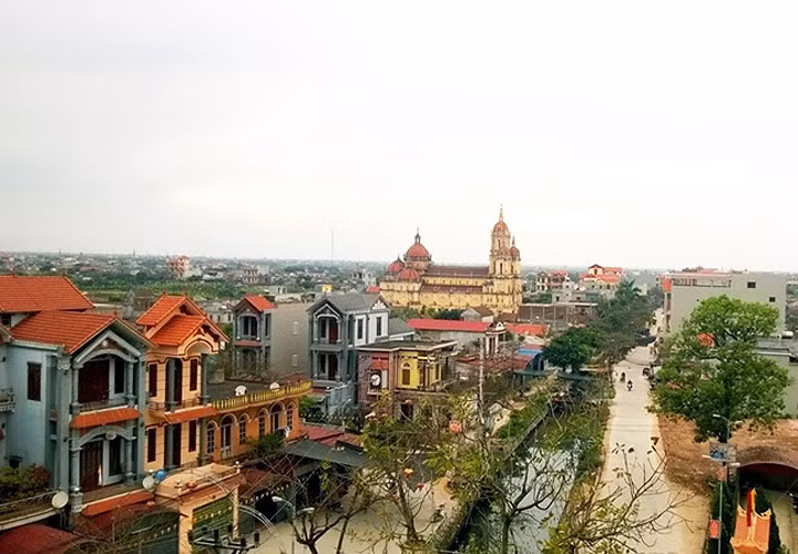 Xã Hải Minh, huyện Hải Hậu, tỉnh Nam Định là xã Công giáo, nhiều năm qua phát triển vượt bậc từ những mô hình làm kinh tế của bà con Giáo dân. (Ảnh: dangcongsan.vn)