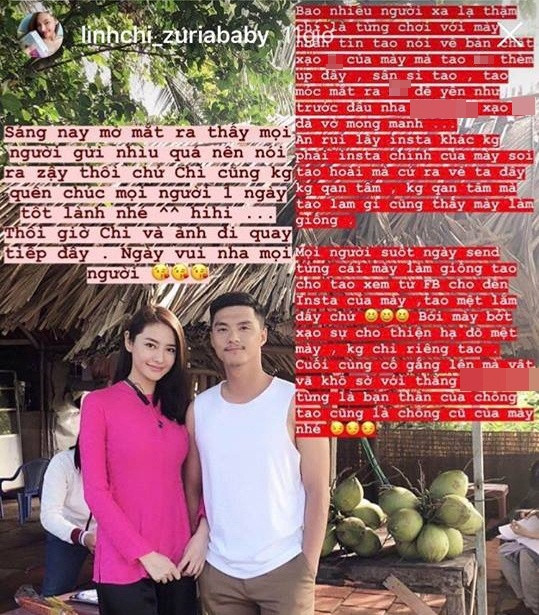 Linh Chi cảnh cáo Lý Phương Châu: "Sân si tao, tao móc mắt ra không để yên như trước đây đâu nha, xạo, giả vờ mong manh...