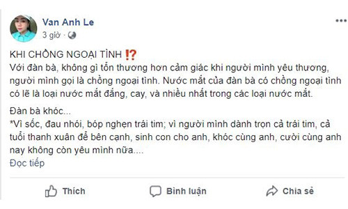 Bài viết chị Vân Anh chia sẻ được khá nhiều chị em đồng tình.