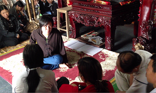 Cảnh tử tù Bùi Đức Lợi "nhập vong" vào cô đồng Sinh kêu oan nhảm nhí.