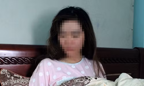 Chị A. đang rất hoảng loạn sau khi sự việc xảy ra.