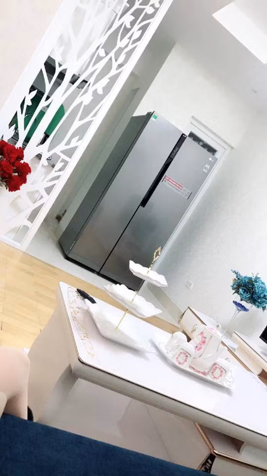 Thông qua những hình ảnh mà Thanh Bi đã từng chia sẻ, có thể thấy căn nhà mới của Thanh Bi được thiết kế theo tông màu trắng chủ đạo. Dù vẫn còn đang trong quá trình hoàn thiện nhưng căn nhà khá khang trang và hiện đại.