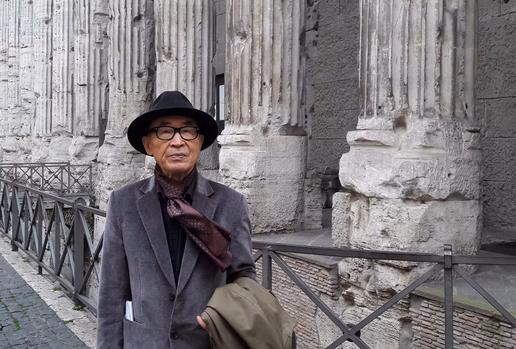 Nhà thơ Ko Un. Ảnh: Korea Herald.