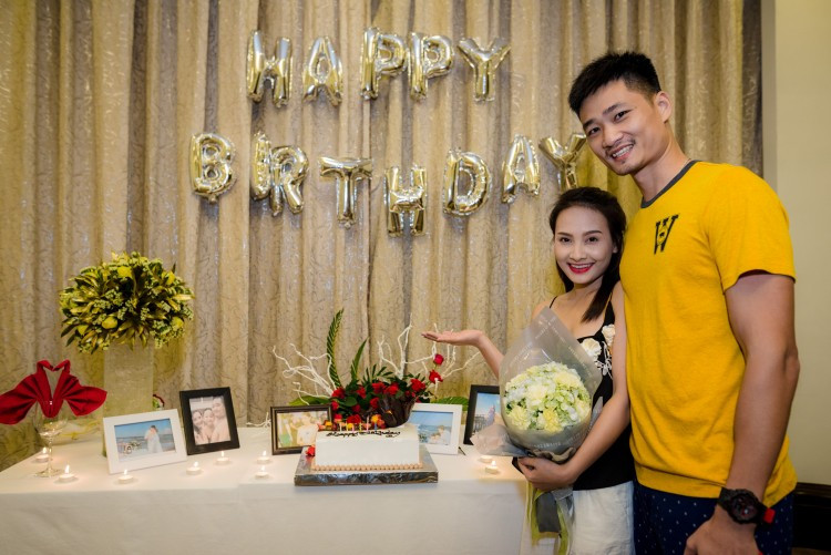 Trong chuyến du lịch, nữ diễn viên vô cùng bất ngờ khi được tổ chức sinh nhật. Nữ diễn viên Sống chung với mẹ chồng chia sẻ rằng, cô vô cùng ngạc nhiên khi được đón sinh nhật sớm tại Phú Quốc (26/10 là sinh nhật Bảo Thanh). Chắc chắn, chuyến du lịch với nhiều thế hệ trong gia đình là kỷ niệm khó quên nhất đối với cô.