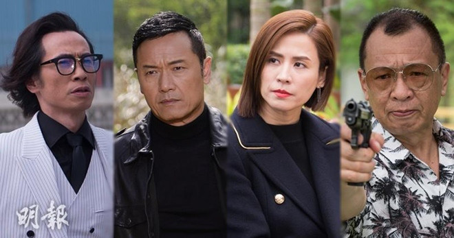 Không sở hữu ngoại hình điển trai song "vua vai phụ" vẫn là cái tên được nhiều người kiêng nể và mời tham gia nhiều bom tấn truyền hình. So với Trần Hào, Miêu Kiều Vỹ, Tuyên Huyên (từ trái qua), Hứa Thiệu Hùng không hề kém cạnh về diễn xuất khi đóng "Sứ đồ hành giả 2".