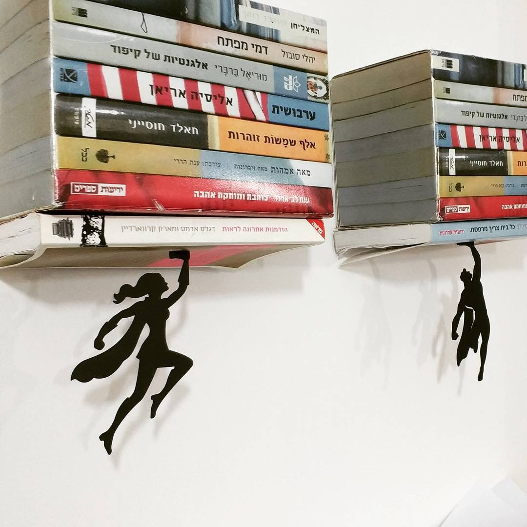 Giá sách "siêu nhân".