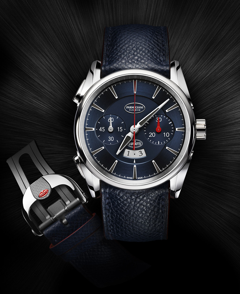 Parmigiani Fleurier Toric được làm từ vàng trắng 18 cara. Nó có các tính năng khác nhau như tính tuần trăng, năm nhuận, khẩu độ, ngày và tháng. Giá của nó 116.800 USD.