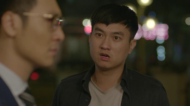 Anh Tuấn phồng mồm trợn mắt trong tất cả cảnh quay.