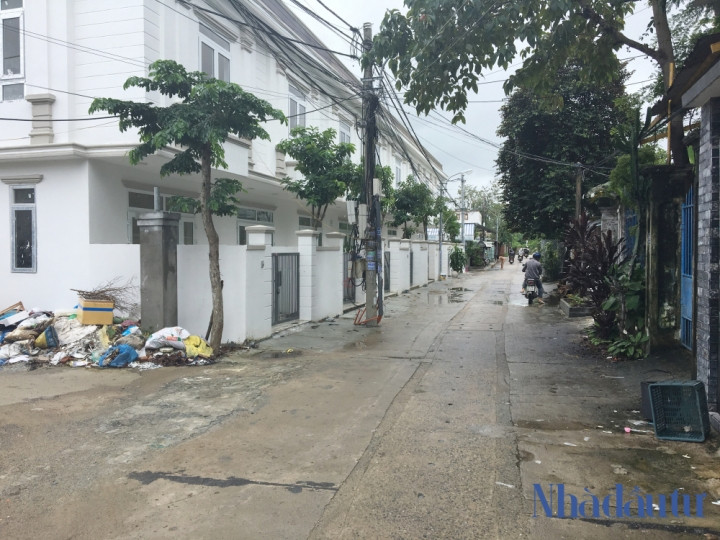 Mặt tiền chính, còn được gọi là khu A của Green Home.