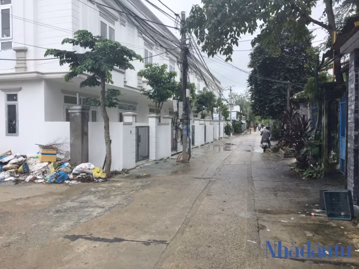 Mặt tiền chính, còn được gọi là khu A của Green Home.