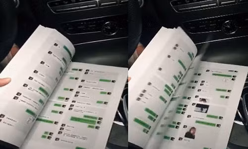 Món quà bá đạo của chàng trai khi nghe người yêu nói em xóa lịch sử chat rồi.