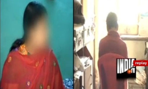 Người phụ nữ 35 tuổi (ảnh trái) đã bị chồng “dâng” lên các sếp của hắn ta suốt 12 năm trời.