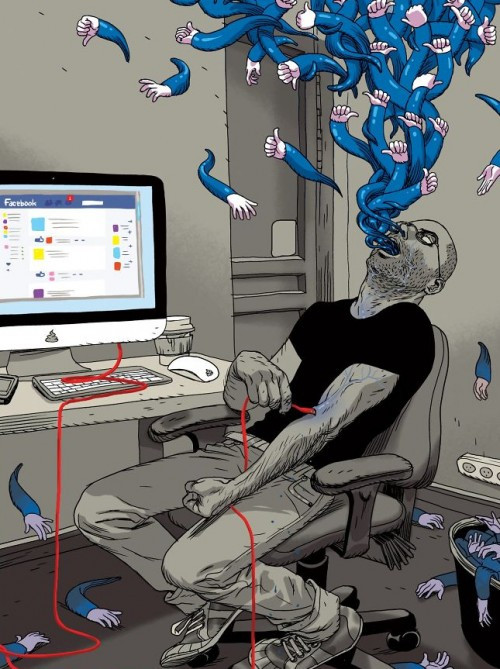 Những nút like Facebook đã trở thành nguồn sống của rất nhiều người