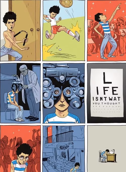 Cuộc sống không như những gì bạn tưởng. Những áp lực vô hình như chiếc kính cũng có thể khiến bạn rời xa những gì mà bạn từng yêu thích, gắn bó. Và từ đó, bạn sống lặng lẽ, nhạt nhòa…