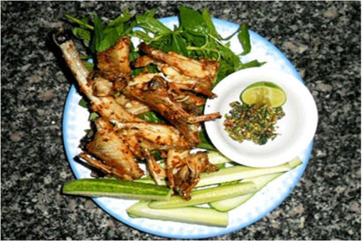 Thịt kỳ tôm vừa thơm, dai lại vừa ngọt, mang hương vị đặc trưng riêng, được xem là một loại sơn hào hải vị của núi rừng được rất nhiều thực khách ưa chuộng. (Ảnh: Báo Phú Yên)