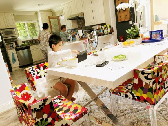 Một số hình ảnh của khu vườn được Hồng Nhung chia sẻ lên trang cá nhân.