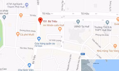 Địa điểm xảy ra vụ chém người gây thương tích. Ảnh: Google Maps.