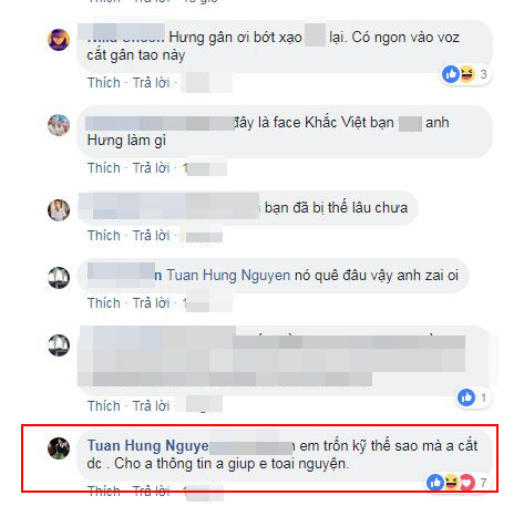 Tuan Hung dap tra anti fan khi bi cong kich 