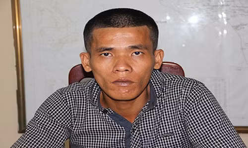 Nguyễn Minh Tâm tại cơ quan điều tra.