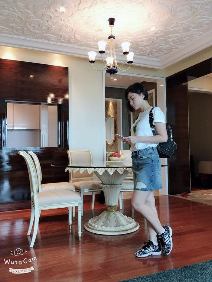 Nội thất bên trong với thiết kế rộng rãi và sang trọng của nhà Thu Minh. Ảnh: Internet