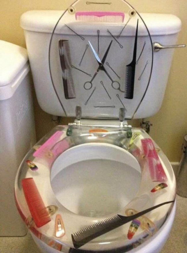 Một chiếc bồn cầu đa năng.